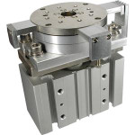 SMC MGTM100-100-10 cyl w/turntable, slide bearing, MGP COMPACT GUIDE CYLINDER