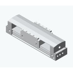 SMC ML1C25G-600HS cyl, rodless, ML1 LOCKING BAND CYLINDER