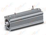 SMC CDQ2B32-100DZ-M9NWVL cylinder, CQ2-Z COMPACT CYLINDER