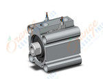 SMC CDQ2B32-10DZ-A93VL cylinder, CQ2-Z COMPACT CYLINDER
