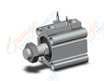SMC CDQ2B32-15DCMZ-M9BWVMBPC cylinder, CQ2-Z COMPACT CYLINDER