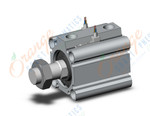 SMC CDQ2B32-20DCMZ-A90V cylinder, CQ2-Z COMPACT CYLINDER