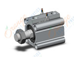 SMC CDQ2B32-20DCMZ-A96VL cylinder, CQ2-Z COMPACT CYLINDER