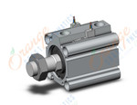 SMC CDQ2B32-20DCMZ-M9BAV cylinder, CQ2-Z COMPACT CYLINDER