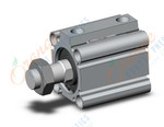 SMC CDQ2B32-20DCMZ-M9NL cylinder, CQ2-Z COMPACT CYLINDER