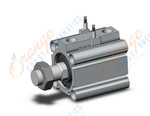 SMC CDQ2B32-20DCMZ-M9NVZ cylinder, CQ2-Z COMPACT CYLINDER