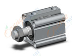 SMC CDQ2B32-20DCMZ-M9NW cylinder, CQ2-Z COMPACT CYLINDER