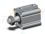 SMC CDQ2B32-20DCMZ-M9PA cylinder, CQ2-Z COMPACT CYLINDER