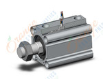 SMC CDQ2B32-30DCMZ-A96V cylinder, CQ2-Z COMPACT CYLINDER
