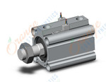 SMC CDQ2B32-30DCMZ-M9BAVZ cylinder, CQ2-Z COMPACT CYLINDER