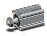 SMC CDQ2B32-35DCMZ-A93L cylinder, CQ2-Z COMPACT CYLINDER
