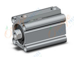 SMC CDQ2B32-35DCZ-M9NL cylinder, CQ2-Z COMPACT CYLINDER