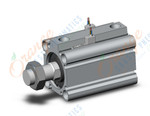SMC CDQ2B32-35DMZ-M9BAV cylinder, CQ2-Z COMPACT CYLINDER