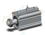 SMC CDQ2B32-40DCMZ-M9BAV cylinder, CQ2-Z COMPACT CYLINDER