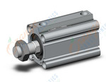 SMC CDQ2B32-40DCMZ-M9PA cylinder, CQ2-Z COMPACT CYLINDER