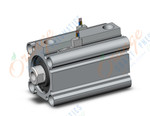 SMC CDQ2B32-40DCZ-M9PAVL cylinder, CQ2-Z COMPACT CYLINDER
