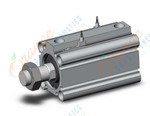SMC CDQ2B32-45DCMZ-A90VL cylinder, CQ2-Z COMPACT CYLINDER