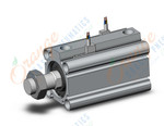 SMC CDQ2B32-45DCMZ-M9NV cylinder, CQ2-Z COMPACT CYLINDER