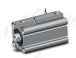 SMC CDQ2B32-50DCZ-A90VL cylinder, CQ2-Z COMPACT CYLINDER