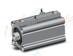 SMC CDQ2B32-50DZ-M9PAVL cylinder, CQ2-Z COMPACT CYLINDER