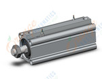 SMC CDQ2B40-100DCMZ-A93V cylinder, CQ2-Z COMPACT CYLINDER