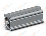 SMC CDQ2B40-100DCZ-M9P cylinder, CQ2-Z COMPACT CYLINDER