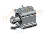 SMC CDQ2B40-10DCMZ-A93V cylinder, CQ2-Z COMPACT CYLINDER