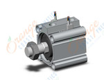 SMC CDQ2B40-10DMZ-M9NVSDPC cylinder, CQ2-Z COMPACT CYLINDER