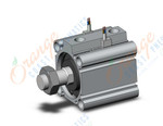 SMC CDQ2B40-15DMZ-M9NWV cylinder, CQ2-Z COMPACT CYLINDER