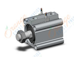 SMC CDQ2B40-20DCMZ-M9PVZ cylinder, CQ2-Z COMPACT CYLINDER