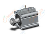 SMC CDQ2B40-20DCMZ-M9NWVSAPC cylinder, CQ2-Z COMPACT CYLINDER