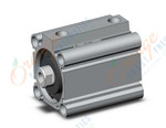 SMC CDQ2B40-25DCZ-M9NMAPC cylinder, CQ2-Z COMPACT CYLINDER