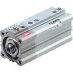 SMC RDLQD63-100-FL-M9BAZ cyl, compact w/lock, sw cap, RLQ COMPACT LOCK CYLINDER