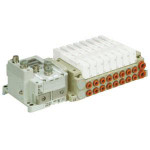 SMC SS5V1-W10S6ZE2ND-07B-N7-D manifold, plug-in, SS5V1 MANIFOLD SV1000