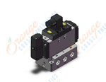 SMC VFR5110R-5DZ-04 valve sgl non plug-in, VFR5000 SOL VALVE 4/5 PORT