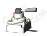 SMC VH421-F04 hand valve, VH HAND VALVE