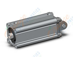 SMC CQ2D40-75DCZ cylinder, CQ2-Z COMPACT CYLINDER