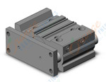 SMC MGPM50TF-40Z cyl, compact guide, slide brg, MGP COMPACT GUIDE CYLINDER