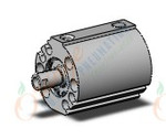 SMC NCQ8N056-025T cyl, compact, spr ext, NCQ8 COMPACT CYLINDER