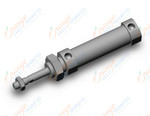 SMC CD85F25-25T-B cyl, iso, spr ext, sw capable, C85 ROUND BODY CYLINDER***