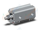 SMC CDQ2A12-15DCMZ-M9PL cylinder, CQ2-Z COMPACT CYLINDER