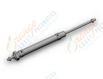 SMC CD85WE16-80-B cyl, iso, dbl rod, sw capable, C85 ROUND BODY CYLINDER***