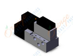 SMC VFS2100-3FZ-01T valve sgl plug-in base mt, VFS2000 SOL VALVE 4/5 PORT***