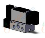 SMC VFS4400-5F-04T valve dbl plug-in base mnt, VFS4000 SOL VALVE 4/5 PORT