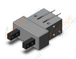 SMC MHK2-25DS-M9B gripper, parallel wedge cam, MHK2/MHKL2 GRIPPER