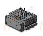 SMC MGPM12-10Z-M9NVL cyl, compact guide, slide brg, MGP COMPACT GUIDE CYLINDER