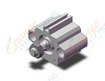 SMC CQP2B20-10SM cyl, compact,a/pip,s/act,s/ret, CQ2 COMPACT CYLINDER