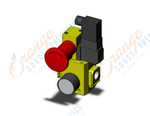 SMC AVL3000-03G-5DZ valve, soft start w/lock-out, AVL SOFT START LOCK-OUT VALVE