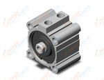 SMC CDQ2A63TF-10DCZ cylinder, CQ2-Z COMPACT CYLINDER