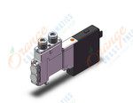 SMC SQ1141-5LO1-L6 valve, sgl, n/plug-in, SQ1000 VALVE, SOL 4-WAY***